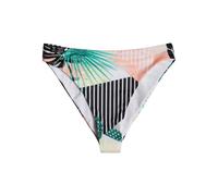 Pop Surf Reg High Roxy Leg Bottom Bikini Bottom (True Black Crazy Vic)