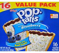 Pop-Tarts Frosted Blueberry Toaster Pastries (1 Pack) by Kellogg's