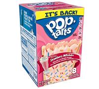 Pop-Tarts Frosted Strawberry Milkshake Toaster Pastries, 8 ct