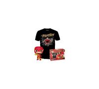 POP! & Tee: DC - the Flash - Extra Large - (XL) - DC Comics - T-Shirt - Clothes With Collectable Vinyl Figure - Gift Idea - Toys and Short Sleeve Top