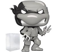 POP Teenage Mutant Ninja Turtles - Raphael (PX Previews Exclusive) Black & White Chase Funko Vinyl Figure (Bundled with Compatible Box Protector Case)