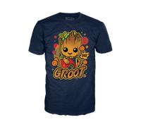 Funko Boxed Tee: Groot Shorts - Groot - (L) - T-Shirt - Clothes - Gift Idea - Short Sleeve Top for Adults Unisex Men and Women - Official Merchandise - Movies Fans