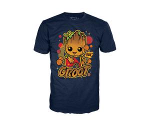 POP! Tees: Groot Shorts - Groot Boxed T-Shirt