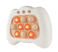 Pop The Target! Handheld Speed Push Game Machine: A Fun Multiplayer Game for Family. Sensory Fidget Toy Christmas Toys Gifts for 6 7 8 9 10 11 12 Years Old Kids Road Trip Car Games Kids White