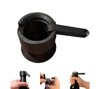Pop The Top: The Ultimate Bottle Opener, 3D Printed Push Down Beer Bottle Openers, Free-Force Lever Design, Splash-Proof & Ergonomic Portable | One-Handed Operation for Kitchen, Camping, Bar (1 PC)
