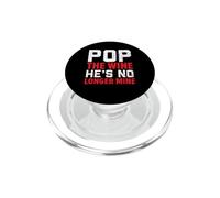 Pop The Wine He's No Longer Mine Wedding Annulment Divorce PopSockets PopGrip for MagSafe
