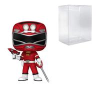 POP! TV: Power Rangers Turbo: Red Turbo Ranger #1713 Bundled with Compatible Box Protector Case