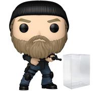 POP TV: Stranger Things - Jim Hopper (Season 5) Funko Vinyl Figure (Bundled with Compatible Box Protector Case), Multicolor, 3.75 inches