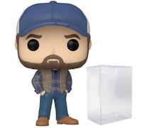POP TV: Supernatural - Bobby Singer Funko Vinyl Figure (Bundled with Compatible Box Protector Case) Multicolor 3.75 inches