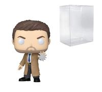 POP! TV: Supernatural - Castiel (Glow) #1840 Exclusive Bundled with Compatible Box Protector Case