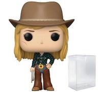 POP TV: Yellowstone - Beth Dutton with Lasso & Cowboy Hat Funko Vinyl Figure (Bundled with Compatible Box Protector Case) Multicolored 3.75 inches