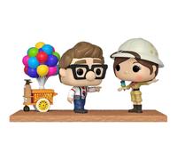 Funko Pop! Moment Disney Pixar Up Carl & Ellie with Balloon Cart Vinyl Figures - Special Edition Exclusive
