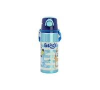 ALUMINIUM POP UP BOTTLE WITH STRAP 730 ML BLUEY