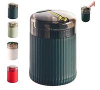 Pop-Up Automatic Toothpick Dispenser, Luxury Push Button Toothpick Holder, Portable ToothpickHolder Pops Out, Household Living Room ToothpickJar (#A)