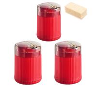 Pop Up Automatic Toothpick Dispenser, Push Button Toothpick Holder, Automatic Toothpicks Dispenser Holder with Toothpicks, Quiet and Elegant for Offices, Homes, Restaurants, Bars (B)