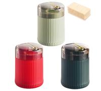 Pop Up Automatic Toothpick Dispenser, Push Button Toothpick Holder, Automatic Toothpicks Dispenser Holder with Toothpicks, Quiet and Elegant for Offices, Homes, Restaurants, Bars (B6)