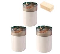 Pop Up Automatic Toothpick Dispenser, Push Button Toothpick Holder, Automatic Toothpicks Dispenser Holder with Toothpicks, Quiet and Elegant for Offices, Homes, Restaurants, Bars (B1)