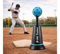 Pop-up Baseball Hitting Trainer with 3 Balls, Mini Baseballs Batting Tee for Perfect Swing, Baseball Hitting Practice Equipment Without a Pitchers
