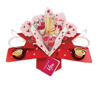 Pop Up Be My Valentine Just For You Greeting Card 3D Valentines Cards