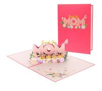 Pop Up Birthday Cards for Women, 3D Birthday Card Mum, Mother Card Gift From Son Daughter, Gift for Mom Women