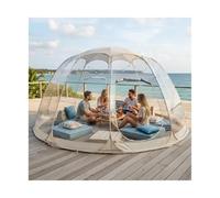 Pop up Bubble Tent Large Instant Pop-Up Bubble Tent Weatherproof Outdoor Igloo Screen House Oversize Camping Pod Patio Cold Protection(360x360x230cm)