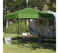Pop-up Canopy Tent Green 250x250 cm Fabric Portable Outdoor Shade Quick 2.5x2.5m