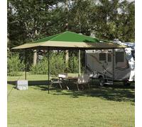 Pop-up Canopy Tent Green 400x400 cm Heavy Duty Fabric Outdoor Shelter Easy Setup