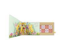 Pop Up Card & Chocolate Treat Tray Easter Wishes Easter Card & Gift