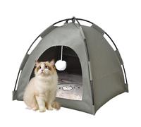 Pop Up Cat Tent - Dog House | Cat Tent | 40x40cm Cave Nest Bed | Portable Oxford Cloth Breathable Condos Crates House For Indoor Outdoor Travel All Seasons Kitten Puppy Bunny Dog Camping
