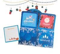 Pop Up Christmas Cards, Christmas Card Box | Pop Up Greeting Cards With Santa Box In: Cute Christmas Postcards In, Festive Blessing Card And Divert