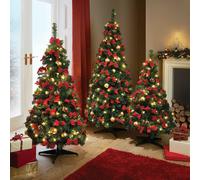 Pop-Up Christmas Tree with Decorations 4ft/5ft/6ft