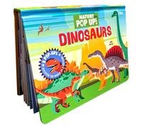 Pop Up Dinosaurs Book for Kids : Explore Jurassic World