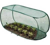 Pop-Up Garden Netting Fruit Cages for Allotment, Anti Bird Pop-Up Mesh Plant Protector Cover, Foldable Raised Bed Cover for Indoor Outdoor Greenhouse Patio Yard (99 * 40 * 45,Green)