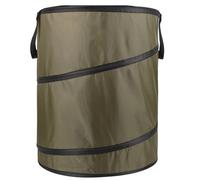 Pop Up Garden Waste Bag Oxford Cloth Collapsible Large Heavy Duty Sack With Handles For Waste Rubbish Toys Etc Garden Bag For Storage Gardening Reusable Container for Lawn Care (Green-90L)