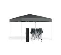 Pop Up Gazebo for Garden and Patio with UV Protection, Dark Grey / 3 x 3 m without Sides