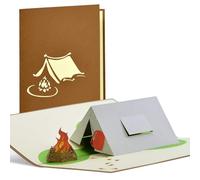 Pop Up Gift Voucher Camping, Birthday Card, Voucher for Camping, Father's Day Gifts, Gift Ideas for Birthday, H21