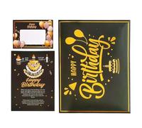 Pop Up Greeting Cards, Music Pop Up Greeting Cards, Musical Birthday Card with Light - Birthday Cards with Light Up Songs for Women, Men, Mom, Mayors