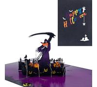 Pop-up Halloween Card, 3D Sense of Death, Halloween Card for Family and Friends