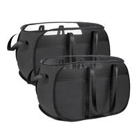 Pop Up Laundry Hamper，with Durable Handles collapsible laundry basket，Easy to Open and Fold for college Dorm,kids room，travel (2 black)…