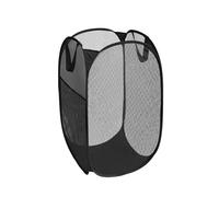 Pop-up Laundry Hampers, 60L Large Collapsible Mesh Laundry Basket with Side Pocket, Portable Foldable Laundry Hamper with Carry Handles, Dirty Clothes Basket for Laundry, Bathroom, Hotel, Dorm, Travel