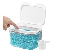 Pop Up Laundry Liquid Storage Box,2.8L Pop Up Laundry Detergent Sheets Dispenser | Clear Large Capacity Container With Lid With Measuring Cup For Laundry