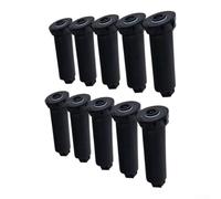 Pop-Up Lawn Sprinklers 5in 10 Pack 360° Rotation for Wide Area | Weather-Resistant Plastic for Longevity Easy Installation for Residential or Commercial Lawns