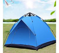 Pop up man Professional Waterproof Windproof & Pest Proof, beach garden camping tents indoor family tent,Blue tent vision