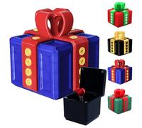 Pop up Middle Finger in a Box, Prank Box, Screw Gifts Boxes, Secret Santa Gifts, Annoying Gift Boxes with Middle Finger, Funny Gift, The Annoying Present for Christmas, Birthday (Love-C)
