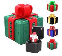 Pop up Middle Finger in a Box, Prank Box, Screw Gifts Boxes, Secret Santa Gifts, Annoying Gift Boxes with Middle Finger, Funny Gift, The Annoying Present for Christmas, Birthday (Snata-D)