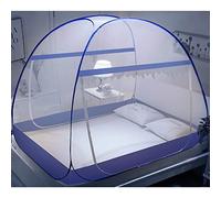 Pop Up Mosquito Net Bed Canopy,Portable Foldable Double Door Mosquito Net,Easy to Setup with Bottom Anti Mosquito Bites for Bed Camping Travel Home Outdoor (W180*L195*H150cm)