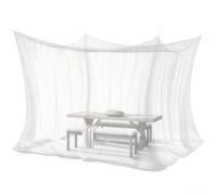 Pop-Up Mosquito-Net for Double Bed - Foldable Bed Canopy for Camping Travel Cot Hammocks, Outdoor Insect Netting Mesh Screen for Backyard Patio (White: 300 * 250 * 240cm)