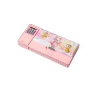 Pop Up Multifunction Pencil Case with Calculator, Pencil Sharpener, Double Layer, Large Capacity, Multiple Cute Patterns, Suitable for School Girls, Boys, Great Gifts for Kids, School Supplies