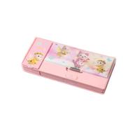 Pop Up Multifunction Pencil Case with Calculator, Pencil Sharpener, Double Layer, Large Capacity, Multiple Cute Patterns, Suitable for School Girls, Boys, Great Gifts for Kids, School Supplies