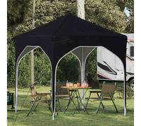 Pop-up party tent Anthracite 194x194x245cm 210D Oxford Silver-Coated PortableBag